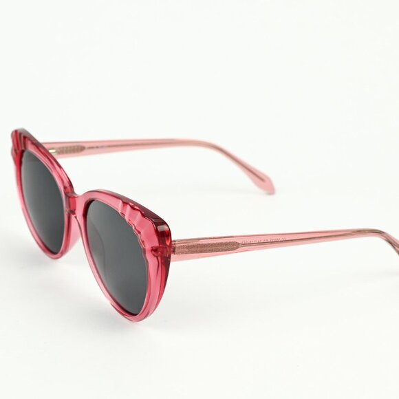 NIB - LUX DE VILLE - Rose Crystal Acetate Frame  - LULU Sunglasses main image 2
